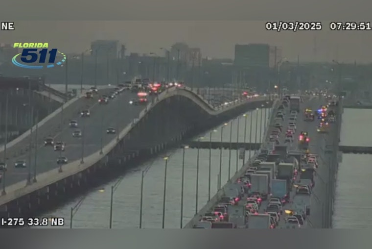 Fatal Accident on Howard Frankland Bridge Spurs Traffic Chaos Between Tampa and St. Petersburg