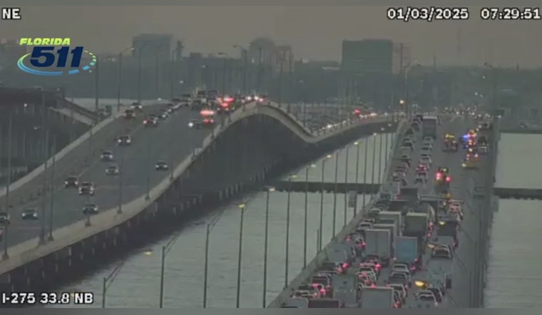 Fatal Accident on Howard Frankland Bridge Spurs Traffic Chaos Between Tampa and St. Petersburg