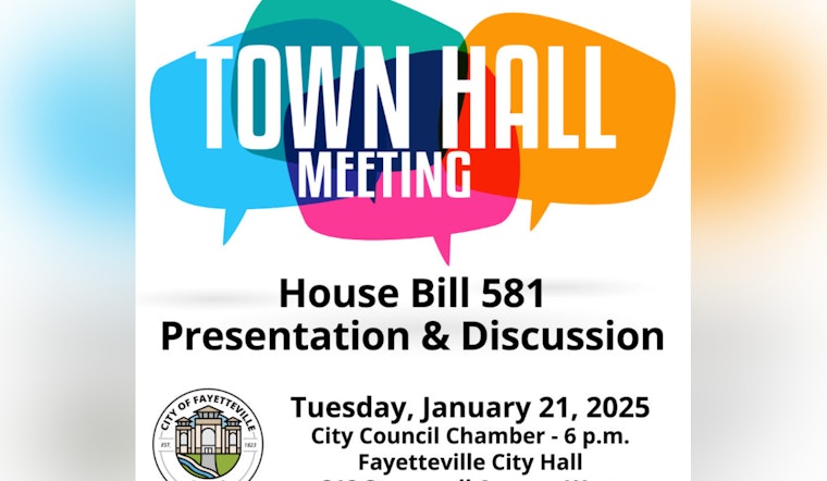 Fayetteville to Host Town Hall Meeting on Property Tax Legislation HB 581: A Deep Dive into Local Financial Impacts
