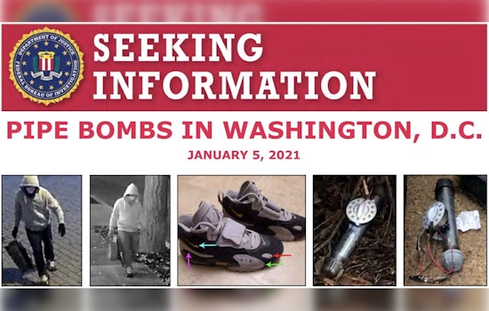 FBI's Manhunt Intensifies for Elusive Pipe Bomb Planter with $500K Bounty, Public's Help Sought in D.C. Political Scare