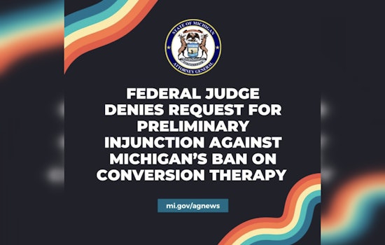 Federal Judge Upholds Michigan Ban on Conversion Therapy, Cites Rational State Action to Protect Minors