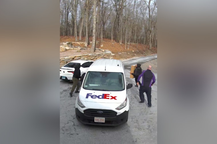 FedEx Driver Robbed in Daylight Heist in Harvard, Massachusetts, Police Seek Suspects