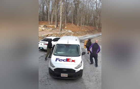 FedEx Driver Robbed in Daylight Heist in Harvard, Massachusetts, Police Seek Suspects