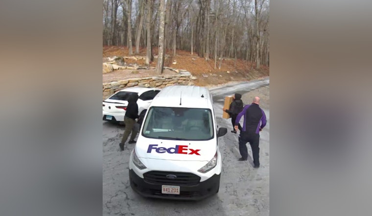 FedEx Driver Robbed in Daylight Heist in Harvard, Massachusetts, Police Seek Suspects
