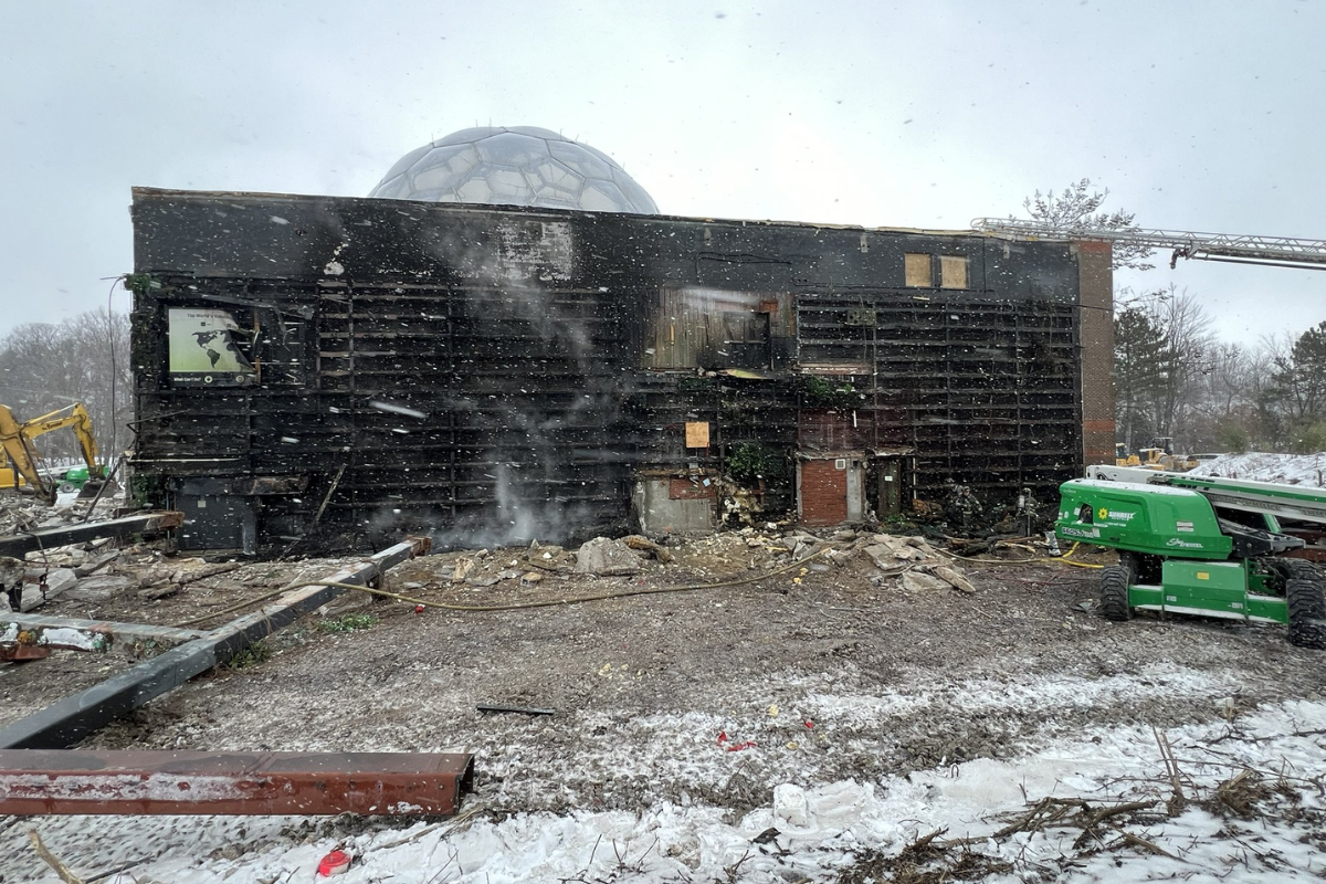 Fire At Cleveland Metroparks Zoo's Future Rainforest Exhibit Causes No