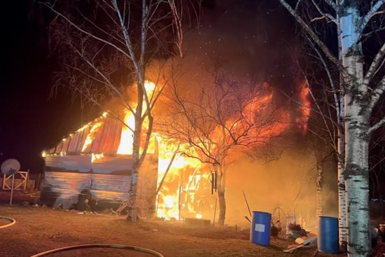 Fire in Washougal Destroys Trailer and Claims the Lives of Three Pets, Family Escapes Unharmed