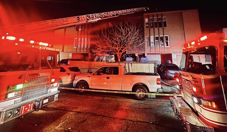Firefighters Contain San Mateo Apartment Blaze; 1 Hospitalized and 12 Displaced, Red Cross Assists