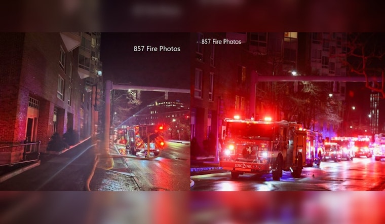 Firefighters Quell 8th-Floor Mattress Blaze at Cambridge High-Rise, One Hospitalized