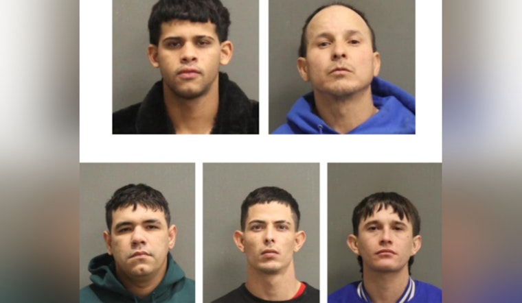 Five Men Charged in Suspected Nashville Prostitution Ring following Joint Law Enforcement Raid