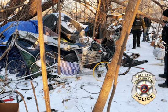 Fort Collins Police Dismantle Illegal Encampment near Poudre Trail, Arrest Four on Misdemeanor Charges