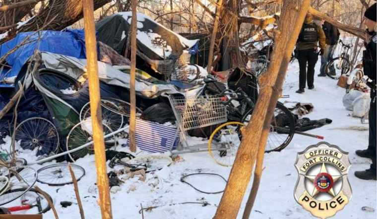 Fort Collins Police Dismantle Illegal Encampment near Poudre Trail, Arrest Four on Misdemeanor Charges