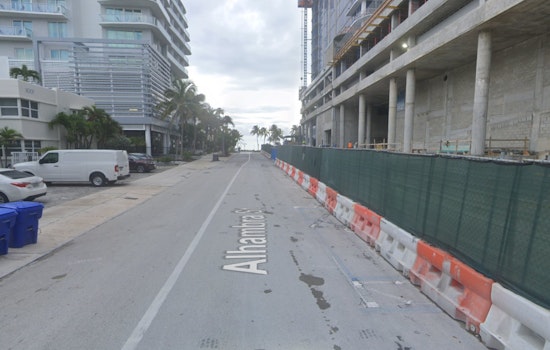 Fort Lauderdale Alert, Alhambra Street Closure and Detour Starts January 21