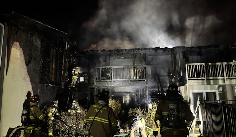 Four Residences Uninhabitable After Two-Alarm Fire Rages in Campbell Apartment Building