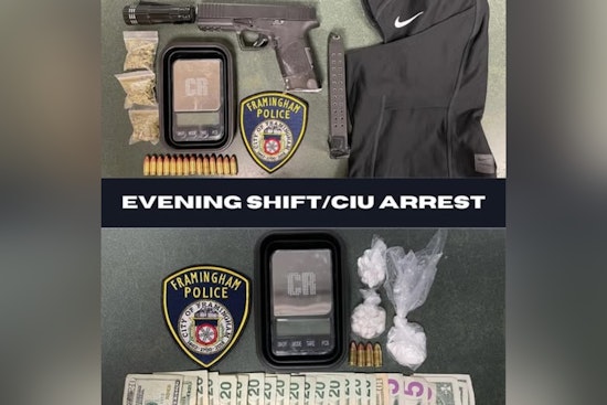 Framingham Man Arrested with Ghost Gun and Drugs, Held on $2 Million Bail