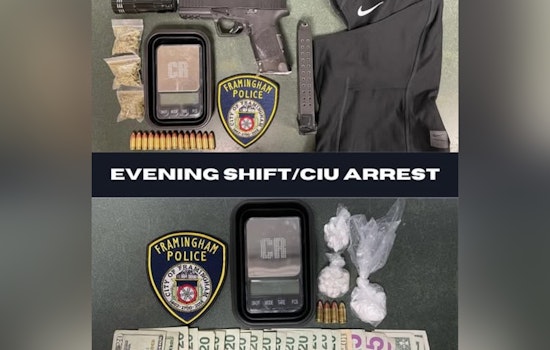 Framingham Man Arrested with Ghost Gun and Drugs, Held on $2 Million Bail
