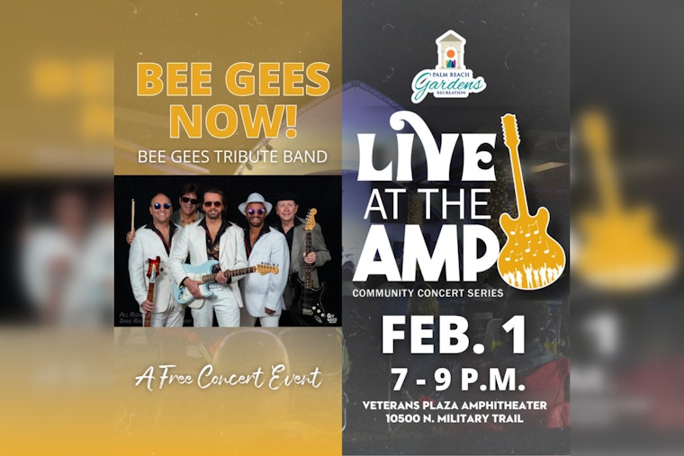 Free 'Bee Gees Now!' Tribute Concert Set to Revive Disco Era at Palm Beach Gardens Amphitheater