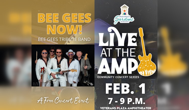 Free 'Bee Gees Now!' Tribute Concert Set to Revive Disco Era at Palm Beach Gardens Amphitheater