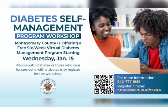 Free Virtual Diabetes Management Workshop Launched for Montgomery County Residents