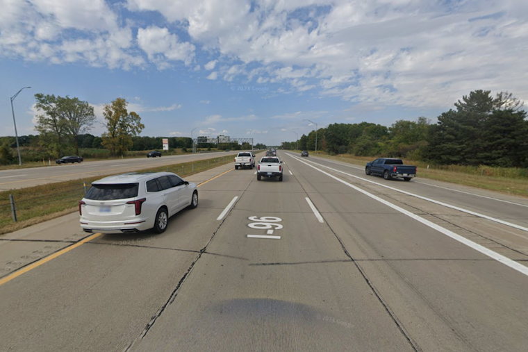 Fugitive Arrested After High-Speed Chase on I-96 Ends in Crash Near Brighton