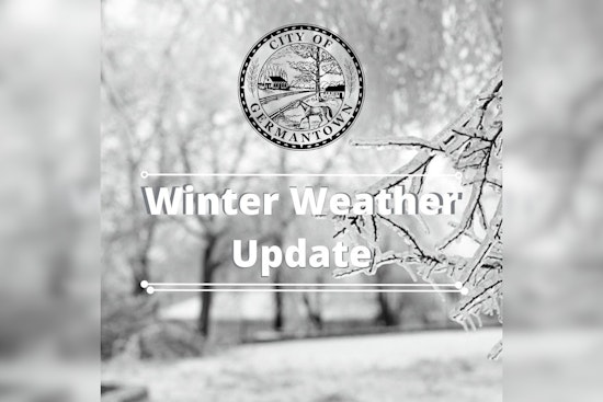 Germantown Shuts Down City Facilities Ahead of Snowstorm, Sanitation Services Postponed