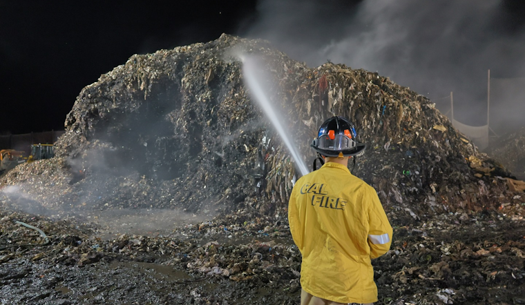 Gilroy Firefighters Quell Debris Blaze, Undertake Rigorous Post-Fire Cleanup to Maintain Community Safety