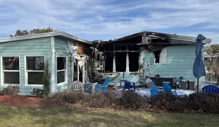 Golf Cart Charging Leads to Complete Loss of Brookridge Mobile Home, No Injuries Reported