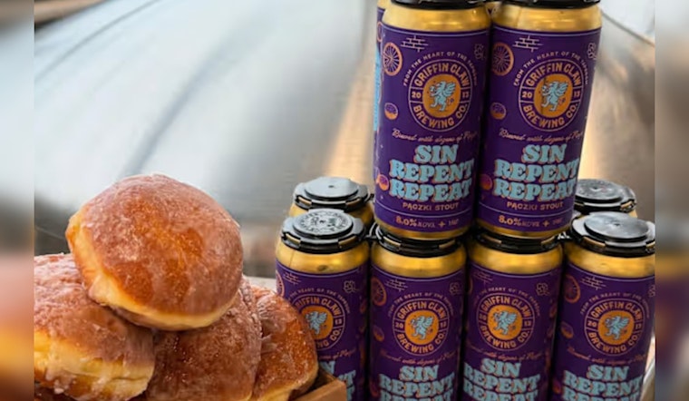 Griffin Claw Brewing Brews Up Polish-Inspired Paczki Stout and Vodka for Fat Tuesday