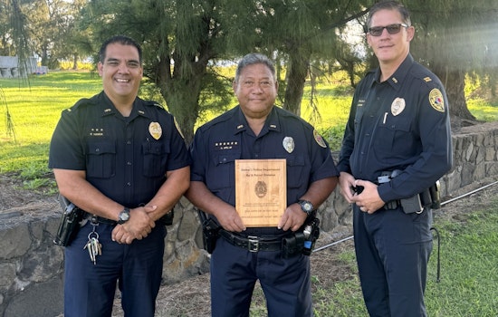 Hawai‘i Police Honor Ka‘ū District's Finest, Officer Augustine Akiu Jr. and Officer Jenna Kosinski-Santos Receive Top Annual Awards