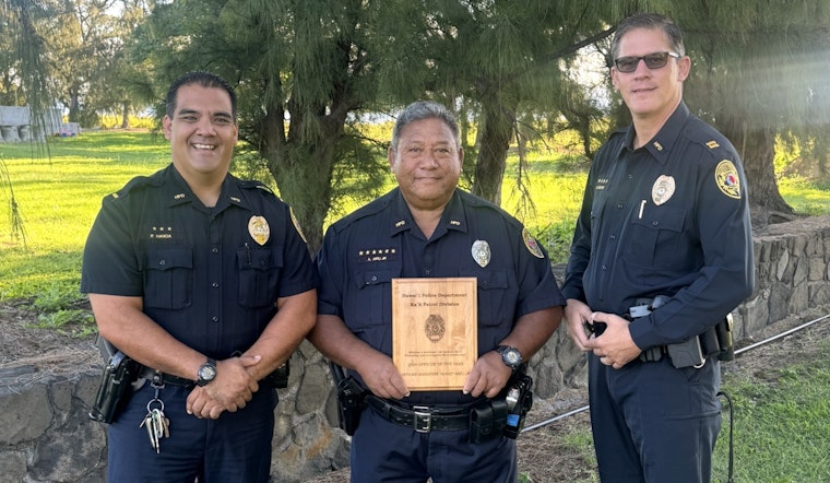 Hawai‘i Police Honor Ka‘ū District's Finest, Officer Augustine Akiu Jr. and Officer Jenna Kosinski-Santos Receive Top Annual Awards
