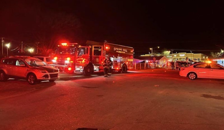 Heating Malfunction at Spring Hill Auto Repair Shop Sparks Prompt Response from Fire Departments