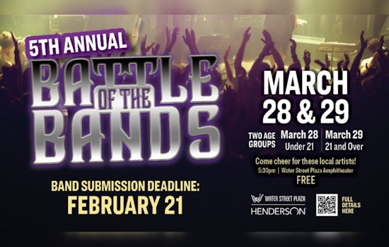 Henderson Readies for Fifth Annual Battle of the Bands with Exciting Two-Day Finale