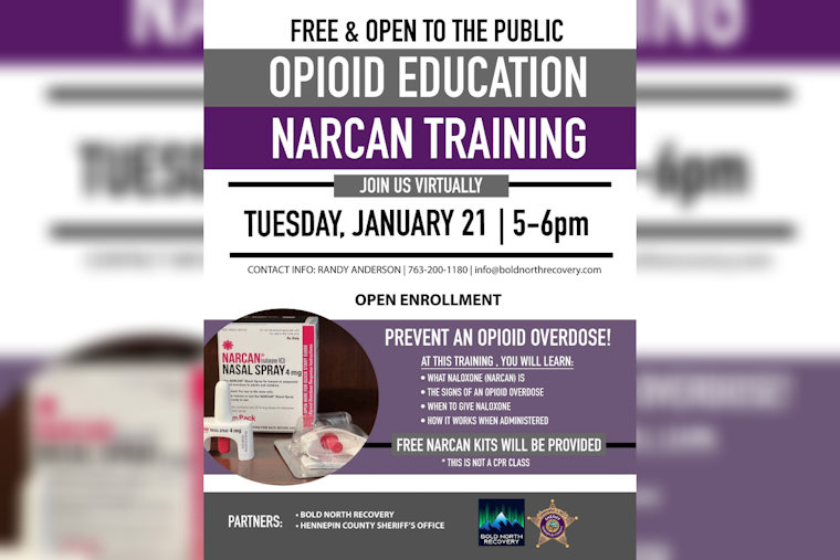 Hennepin County Sheriff's Office Offers Free Opioid Education & Narcan Training to Combat Overdose Crisis