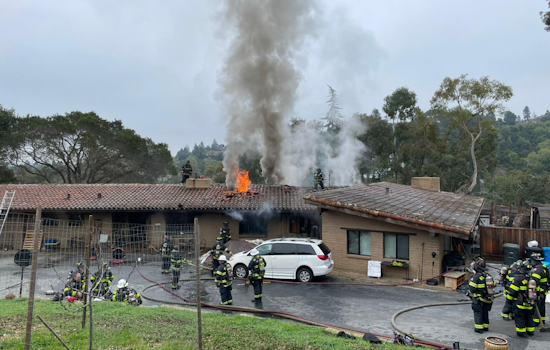 Heroic Rescue in Emerald Lake Hills: Firefighters Save Two People and Pet from House Blaze