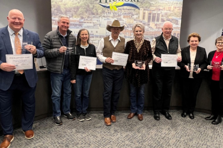 Hickory Celebrates Community Dedication with 2024 Beautification Awards