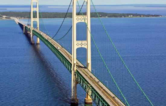 High Winds Prompt Partial Closure of Mackinac Bridge, Safety Measures Enacted for Motorists