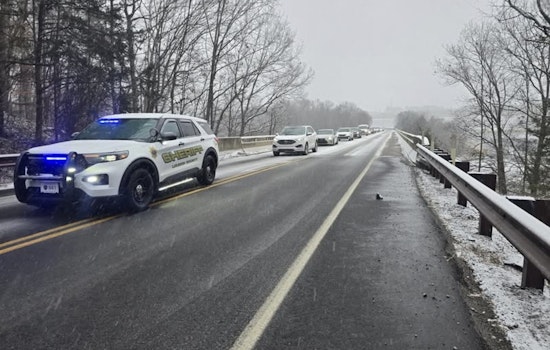 Highway 444 at Saddle Dam Bridge in Lowdown County Reopens After Injury Crash Amid Icy Conditions