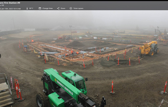 Hillsboro Embraces Transparency with Live Streams of Fire Station 9 and Hops Ballpark Construction