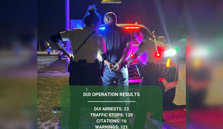 Hillsborough County Teams Up with Tampa Police and Florida Highway Patrol to Combat Holiday DUIs