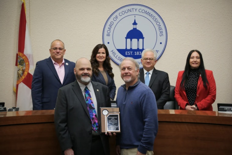 Hillsborough Pet Resources Director Scott Trebatoski Celebrated with Lifetime Achievement Award for Animal Welfare Efforts