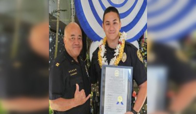 Hilo's Officer Kaleb Caves Honored with Haweo Award for Exceptional Recovery of Stolen Property
