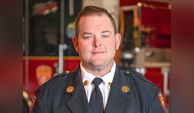 Holly Springs Battalion Chief Hunter Byars Named North Carolina Firefighter of the Year for Exceptional Service and Leadership