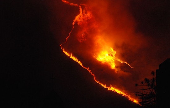 Hollywood Hills' Sunset Fire Prompts Mandatory Evacuations, Engulfs 60 Acres Near Iconic Landmarks