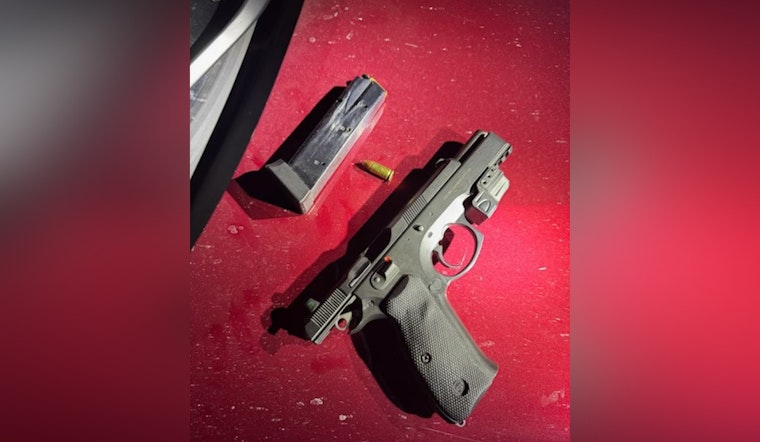 Holyoke Police Seize Illegal Firearm, Arrest Two in Traffic Stop on Chestnut Street
