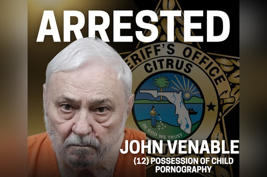 Homosassa Man, 81, Arrested for Child Pornography Possession Amid CCSO and FDLE Investigation