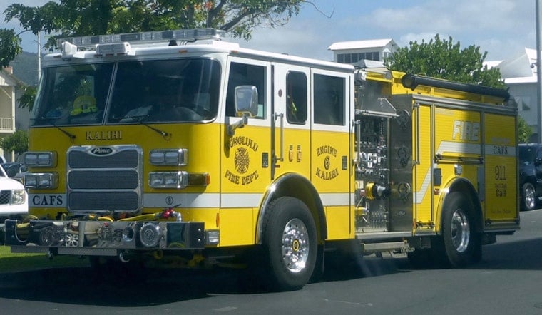 Honolulu Apartment Fire Quickly Subdued by Sprinklers and HFD Efforts on Nimitz Highway