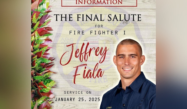Honolulu Mourns the Loss of Firefighter Jeffrey Fiala Who Died in the Line of Duty