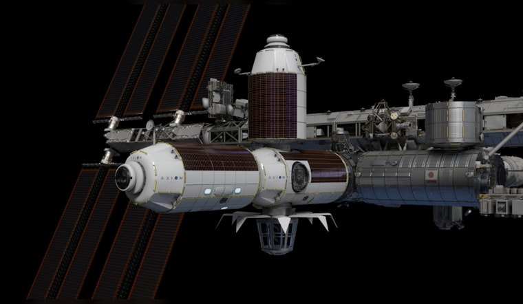 Houston-Based Axiom Space Fast-Tracks Launch Sequence for World's First Commercial Space Station