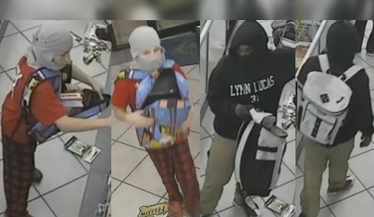 Houston Police Seek Public Assistance to Identify Westheimer Smoke Shop Robbery Suspects