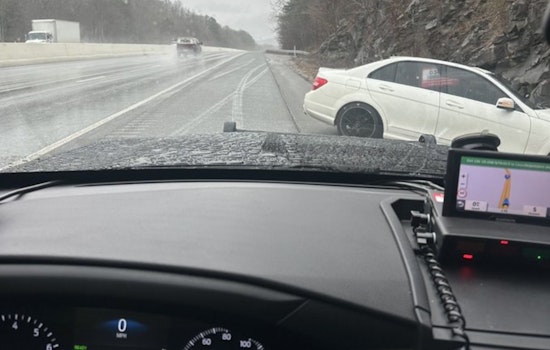 Icy Conditions Cause Series of Crashes on I-75 in Campbell County, Tennessee