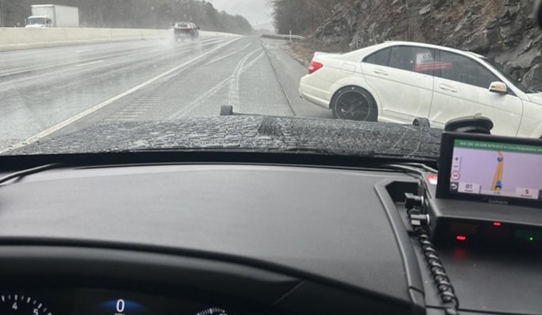 Icy Conditions Cause Series of Crashes on I-75 in Campbell County, Tennessee